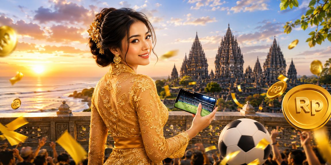 Penggemar taruhan olahraga di pantai sedang menggunakan ruby8000